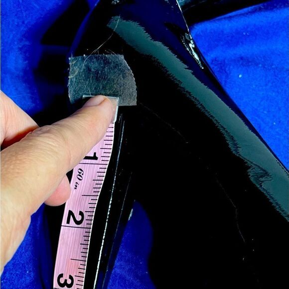 Paolo - Open toe- Black Patent Leather- Heels - Picture 8 of 8